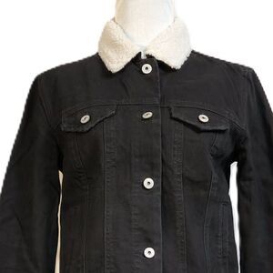 Vanilla Star Black Denim Jean Jacket Medium